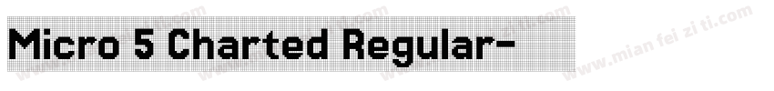 Micro 5 Charted Regular字体转换